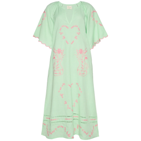 SISSEL EDELBO - PATINA GREEN BELMA DRESS