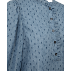 FREEQUENT - VINT INDIGI BLUE FQDINA-BLOUSE