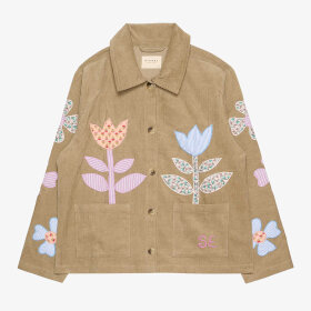 SISSEL EDELBO - SAND LEFTOVER TWIGGY JACKET