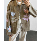 SISSEL EDELBO - SAND LEFTOVER TWIGGY JACKET