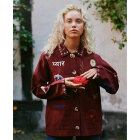 SISSEL EDELBO - BURGUNDY ORG COTTON MY JACKET