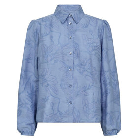 MOS MOSH - BRUNNEA BLUE MMRAYL TUL SHIRT