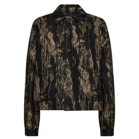 MOS MOSH - BLACK MMSAIGE MOUFLAGE JACKET