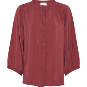 FRAU - ROSE BROWN BARI VISCOSE SHIRT