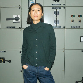 MOS MOSH - GREY MEL MMMAPE O-NECK KNIT