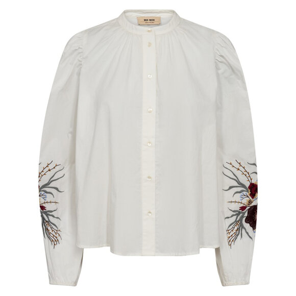 MOS MOSH - ECRU MMMYSA POPLI SHIRT