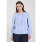 FREEQUENT - CHAMBRAY BLUE FQISA-BLOUSE