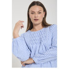FREEQUENT - CHAMBRAY BLUE FQISA-BLOUSE
