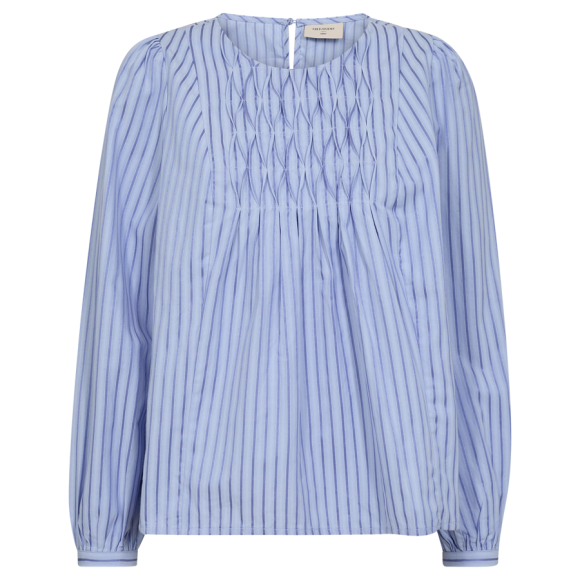 FREEQUENT - CHAMBRAY BLUE FQISA-BLOUSE