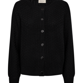 FREEQUENT - BLACK FQJAZZ-CARDIGAN
