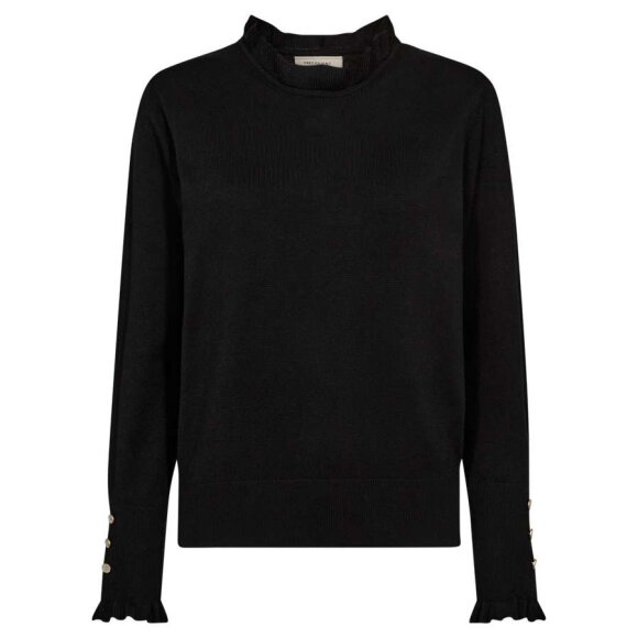 FREEQUENT - BLACK FQKATIE-PULLOVER