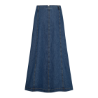 FREEQUENT - MED BLUE DENIM GQLISEA-SKIRT
