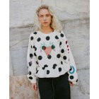 SISSEL EDELBO - BLACK DOT DIANA TOP