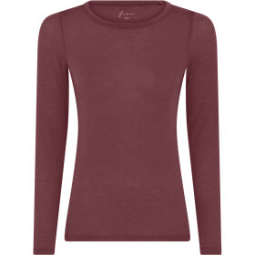 FRAU - RED MAHO LUCCA CASHMERE LS O-N