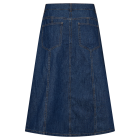 FREEQUENT - MED BLUE DENIM FQLISEA-SKIRT