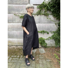 LISELOTTE HORNSTRUP - BLACK ROUND LOOSE DRESS