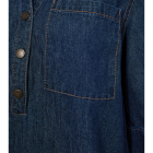 FREEQUENT - MED BLUE DENIM FQLISEA-BLOUSE