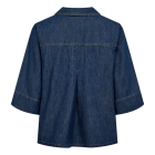 FREEQUENT - MED BLUE DENIM FQLISEA-BLOUSE