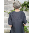 LISELOTTE HORNSTRUP - BLACK ROUND LOOSE DRESS