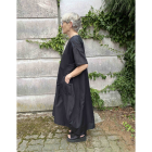 LISELOTTE HORNSTRUP - BLACK ROUND LOOSE DRESS
