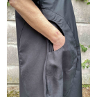LISELOTTE HORNSTRUP - BLACK ROUND LOOSE DRESS