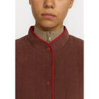 SELFHOOD - BROWN QUILTED PATCHWORK JACKET