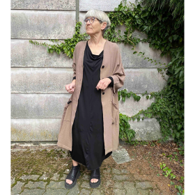 LISELOTTE HORNSTRUP - BROWN VINTAGE CARDIGAN
