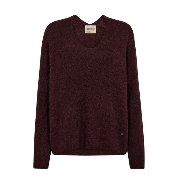 MOS MOSH - FUDGE MMTHORA V-NECK KNIT
