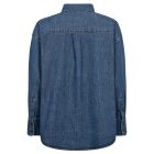 FREEQUENT - MED BLUE DENIM FQLISEA-SHIRT