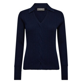 MOS MOSH - MARITIME BLUE MMRELENA RIB POP