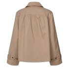 LOLLYS LAUNDRY - ECRU VIOLALL JACKET LS