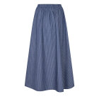 LOLLYS LAUNDRY - DARK BLUE AKANELL MAXI SKIRT