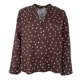 BLACK COLOUR - COFFEE BCVALERY LS BLOUSE