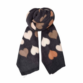 BLACK COLOUR - BLACK BCRUMI HEART WINTER SCAR