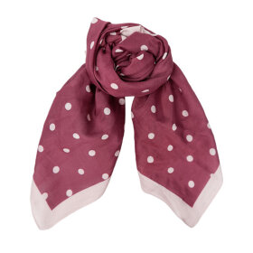 BLACK COLOUR - WINE BCMARTINA MINI SCARF