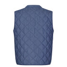 LOLLYS LAUNDRY - DARK BLUE CAIROLL QUILTED VEST