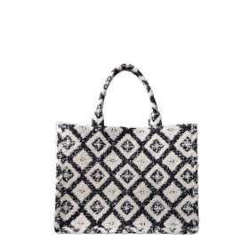 BLACK COLOUR - ARGYLE BLACK BCDEX BOUCLE BAG