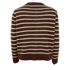 BLACK COLOUR - MOCCA BCDELL STRIPED KNIT CARD