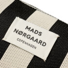MADS NØRGAARD - BLACK KNIT STRIPE MAKE UP BAG