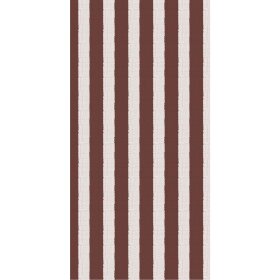 IB LAURSEN - Serviet 10x20 cm brune striber