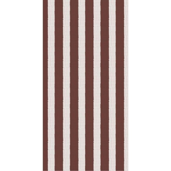 IB LAURSEN - Serviet 10x20 cm brune striber