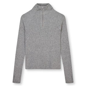 MADS NØRGAARD - GREY MEL FINE MERINO IDA KNIT