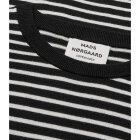 MADS NØRGAARD - BLACK/VAN ICE FINE MERINO IVY