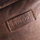 DEPECHE - WINTER BROWN MMOBILE BAG