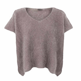 BLACK COLOUR - NOUGAT BCBJOERK KNITTED V-NECK