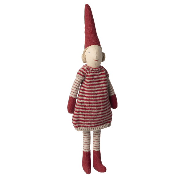 MAILEG - Nisse, str. 1 Pige Strik kjole