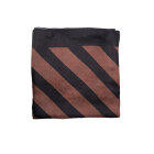 BLACK COLOUR - MOCCA BCNALIRA SILK SCARF