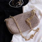 BY LOHN - Tiger Mel Knitted Clutch Sling