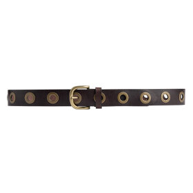 DEPECHE - DARK BROWN JEANS BELT