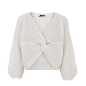 BLACK COLOUR - OFF WHITE BCBJOERK CROSS JUMPE